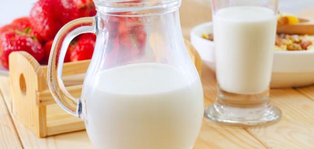 مشروبات تخفض الضغط - الحليب منزوع الدسم
